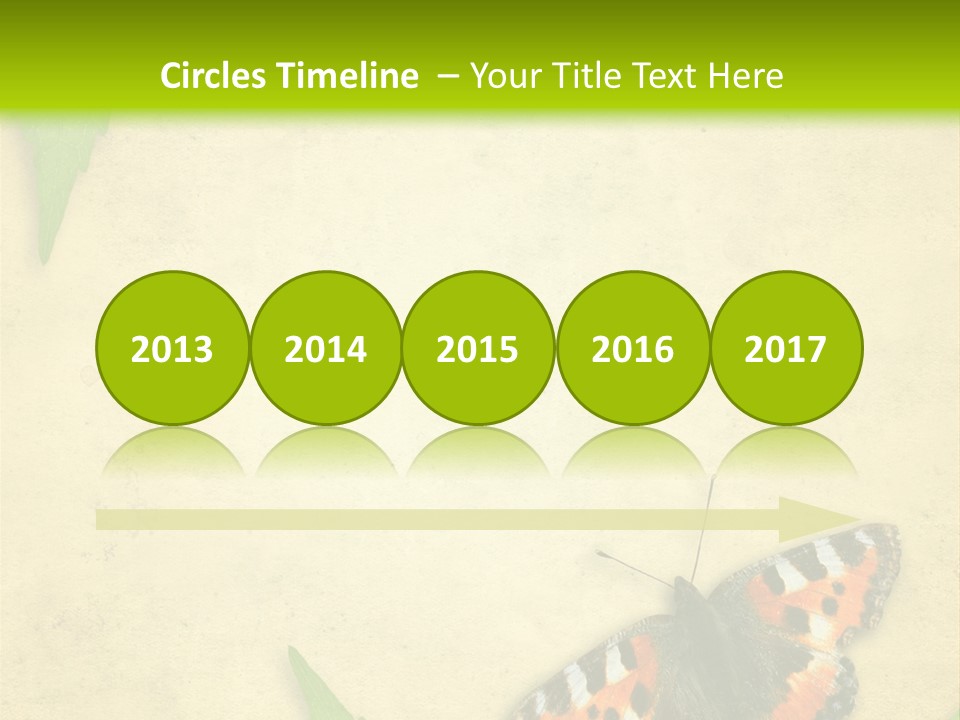 Beautiful Decoration Border PowerPoint Template