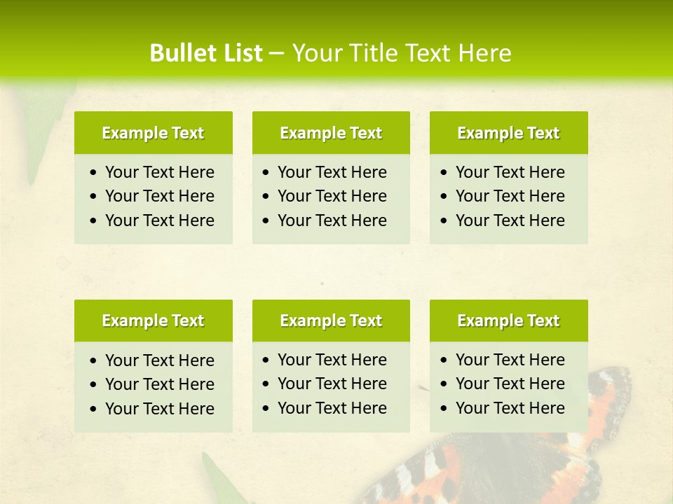 Beautiful Decoration Border PowerPoint Template