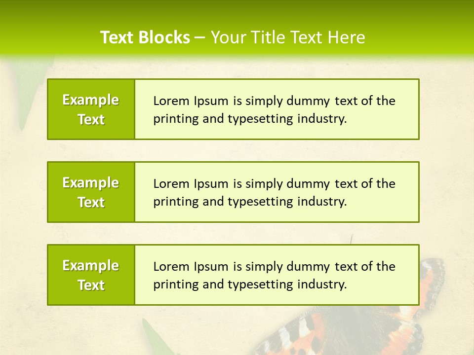 Beautiful Decoration Border PowerPoint Template