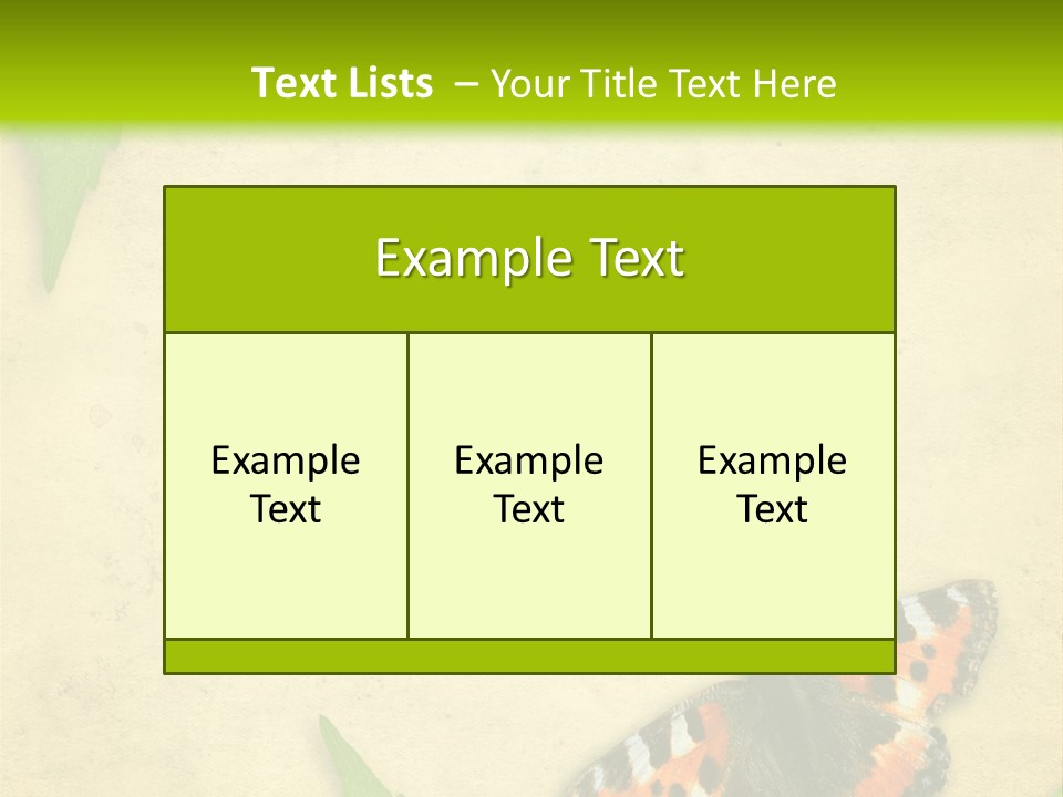 Beautiful Decoration Border PowerPoint Template