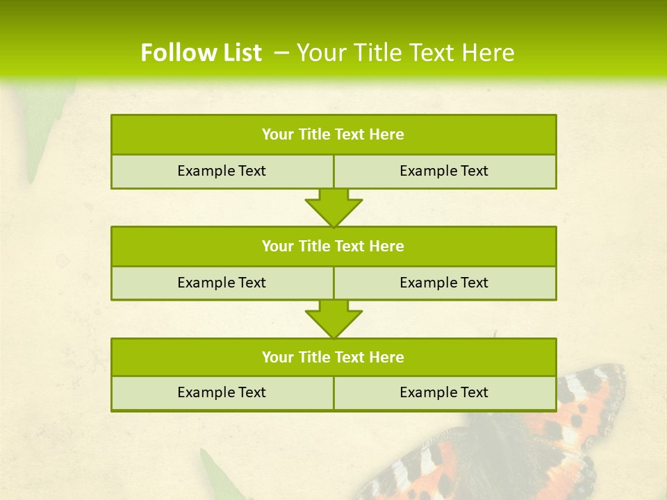 Beautiful Decoration Border PowerPoint Template