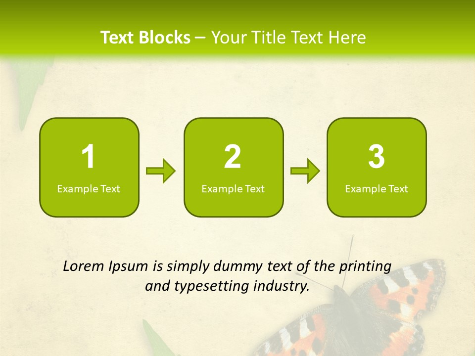 Beautiful Decoration Border PowerPoint Template