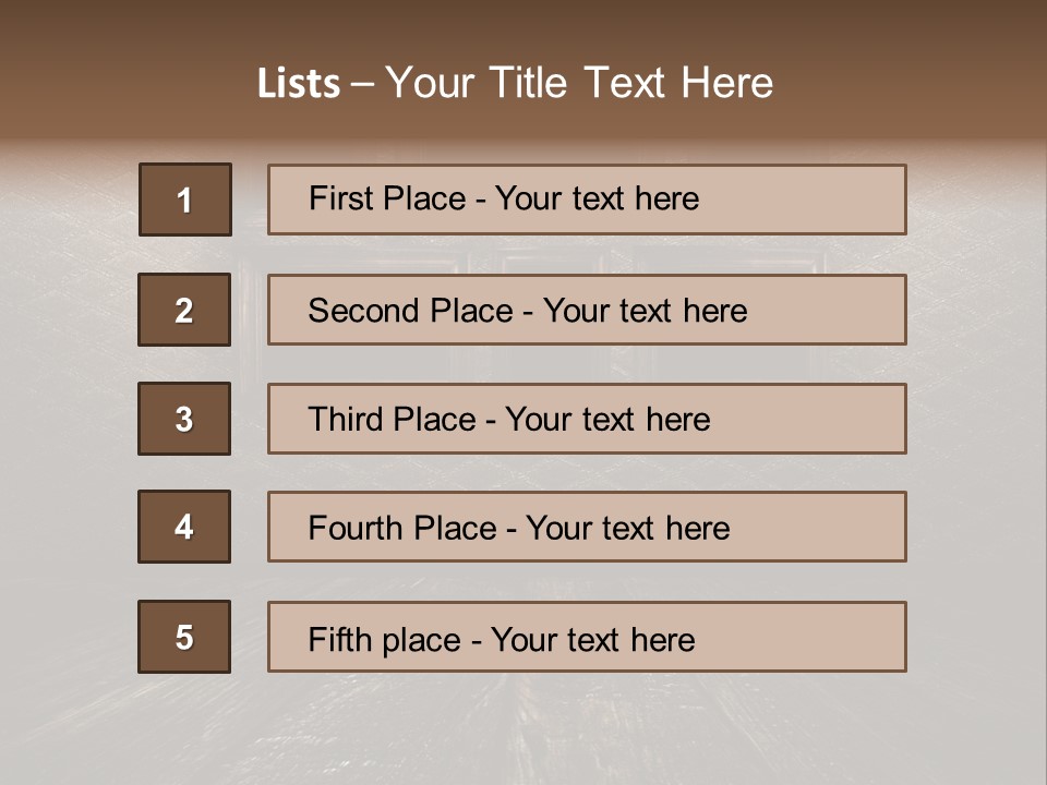 Team Trategy Li Ten PowerPoint Template