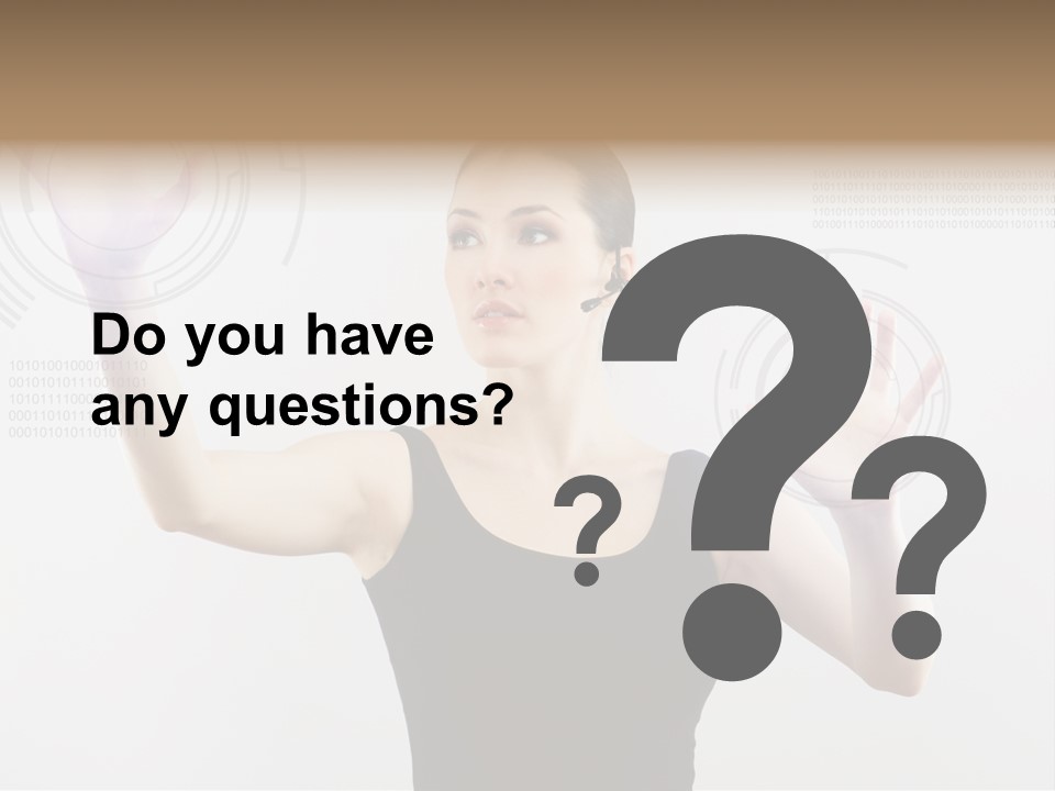 Human Computer Interfaces PowerPoint Template