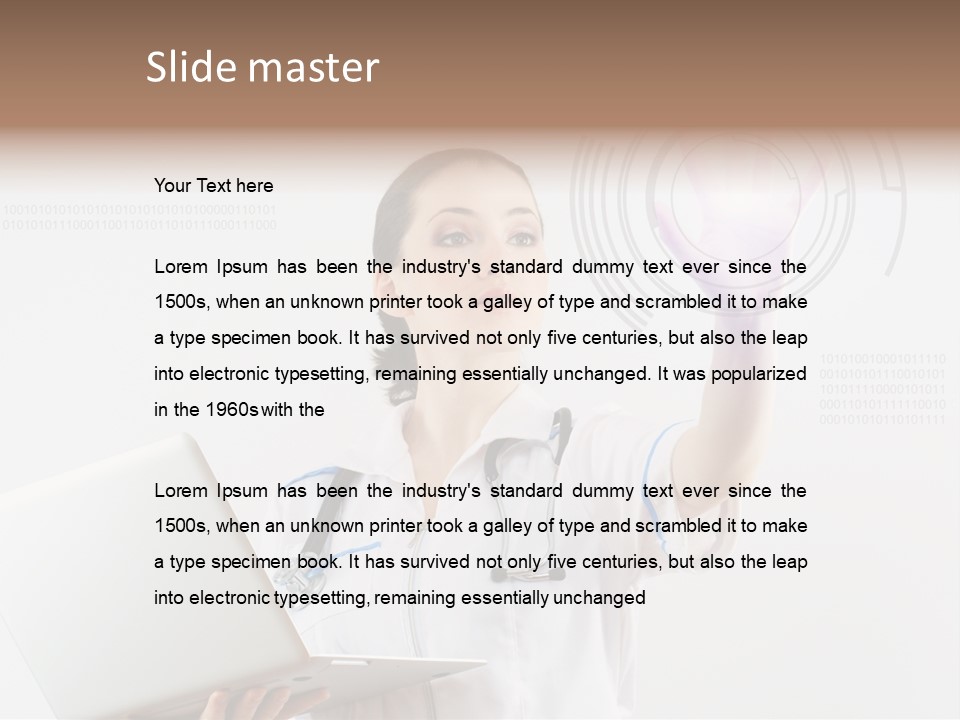 Doctor & Patient PowerPoint Template