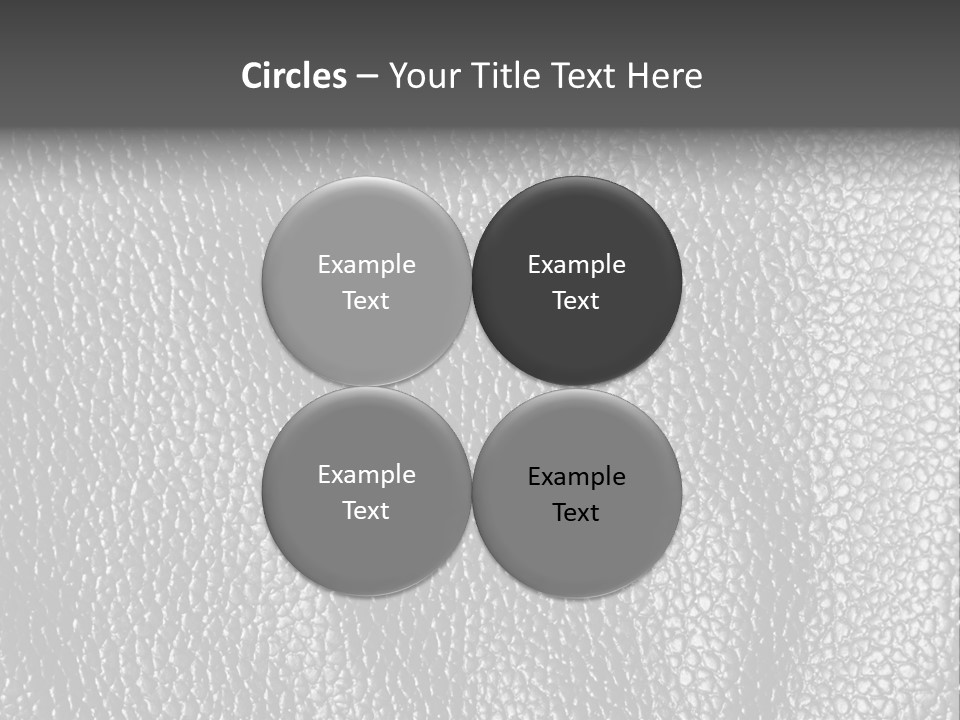 Crease Textured Cattle PowerPoint Template