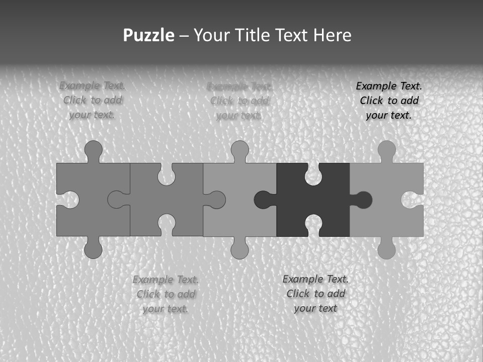 Crease Textured Cattle PowerPoint Template