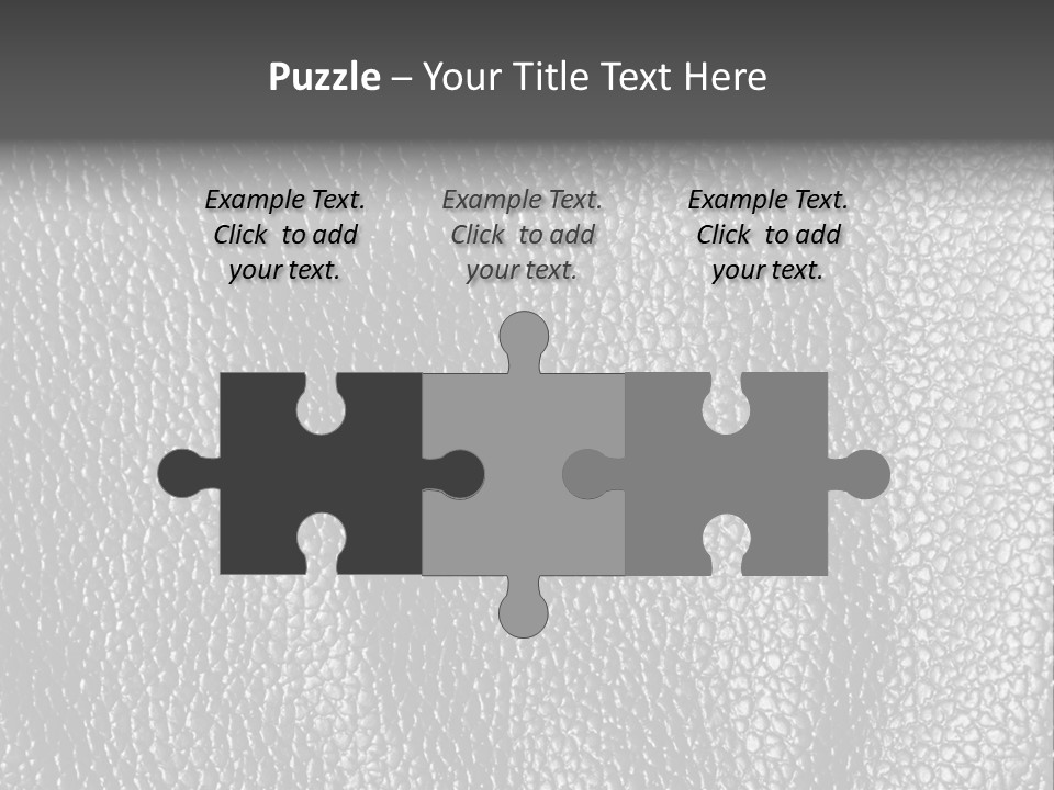 Crease Textured Cattle PowerPoint Template