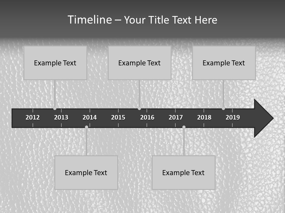 Crease Textured Cattle PowerPoint Template