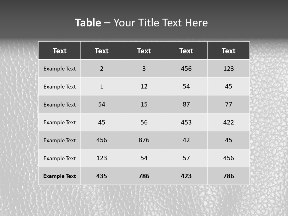 Crease Textured Cattle PowerPoint Template