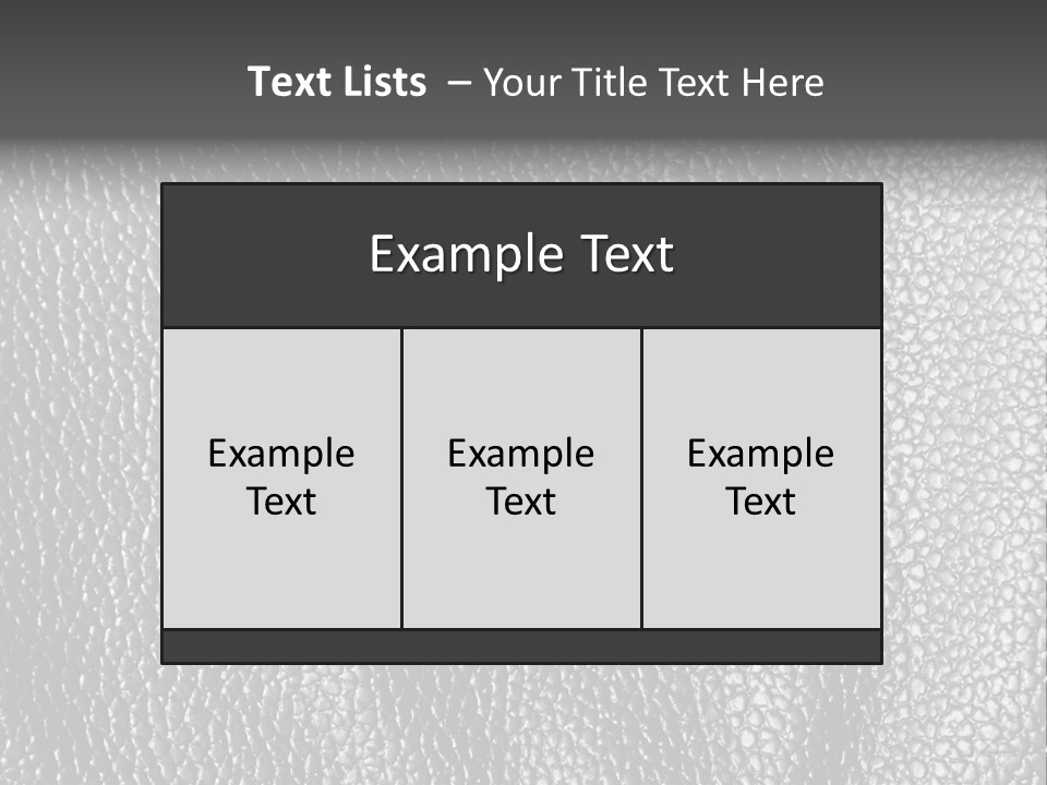Crease Textured Cattle PowerPoint Template