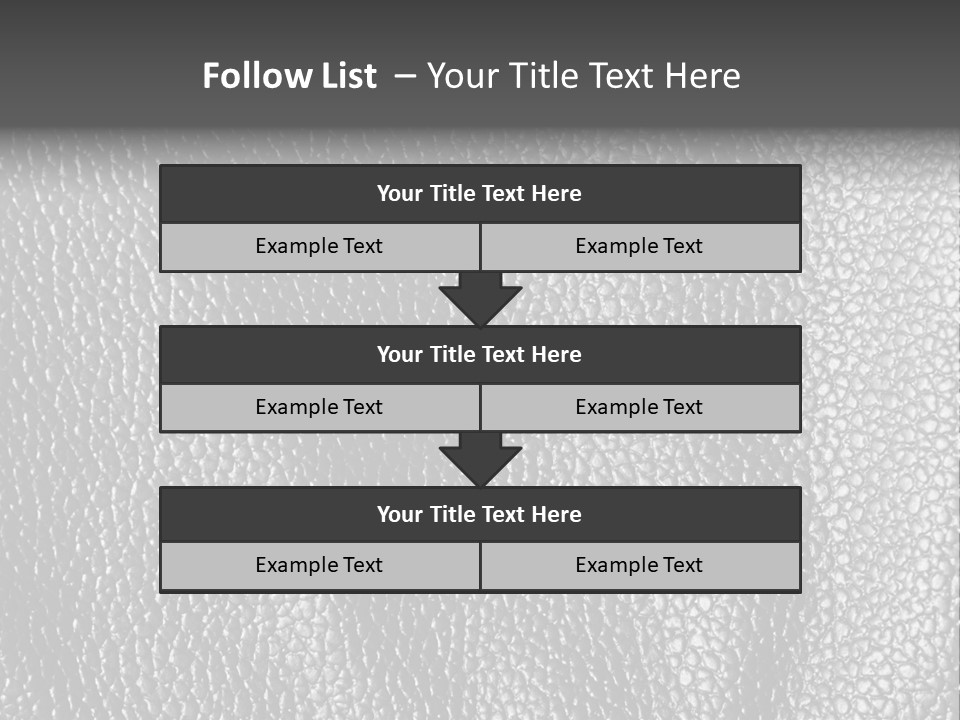 Crease Textured Cattle PowerPoint Template