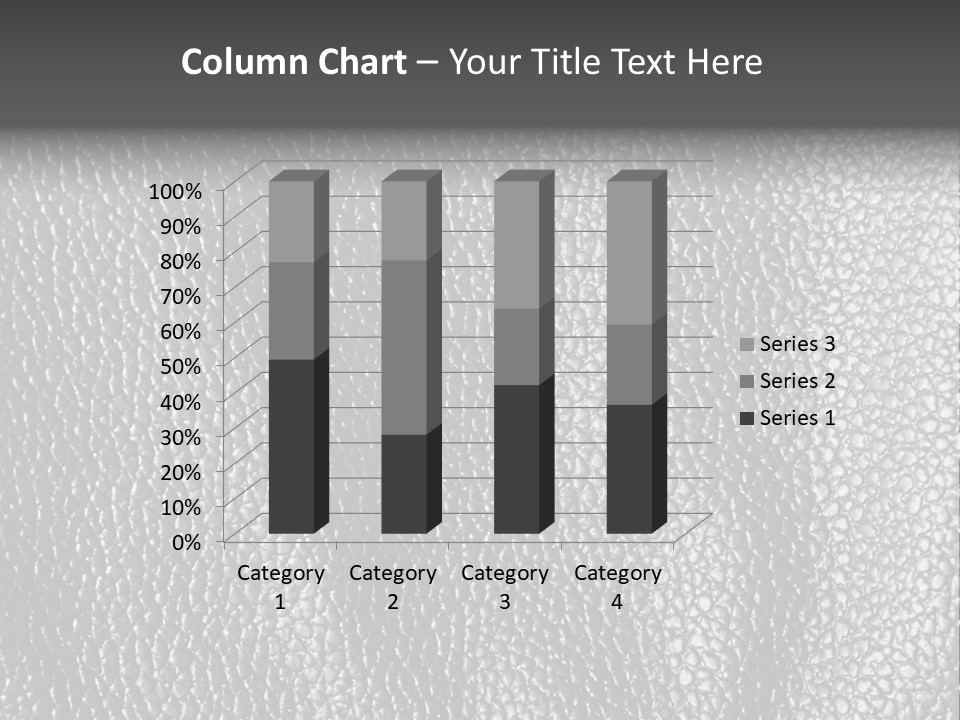 Crease Textured Cattle PowerPoint Template