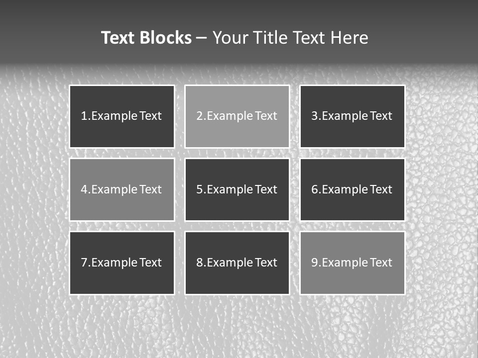 Crease Textured Cattle PowerPoint Template