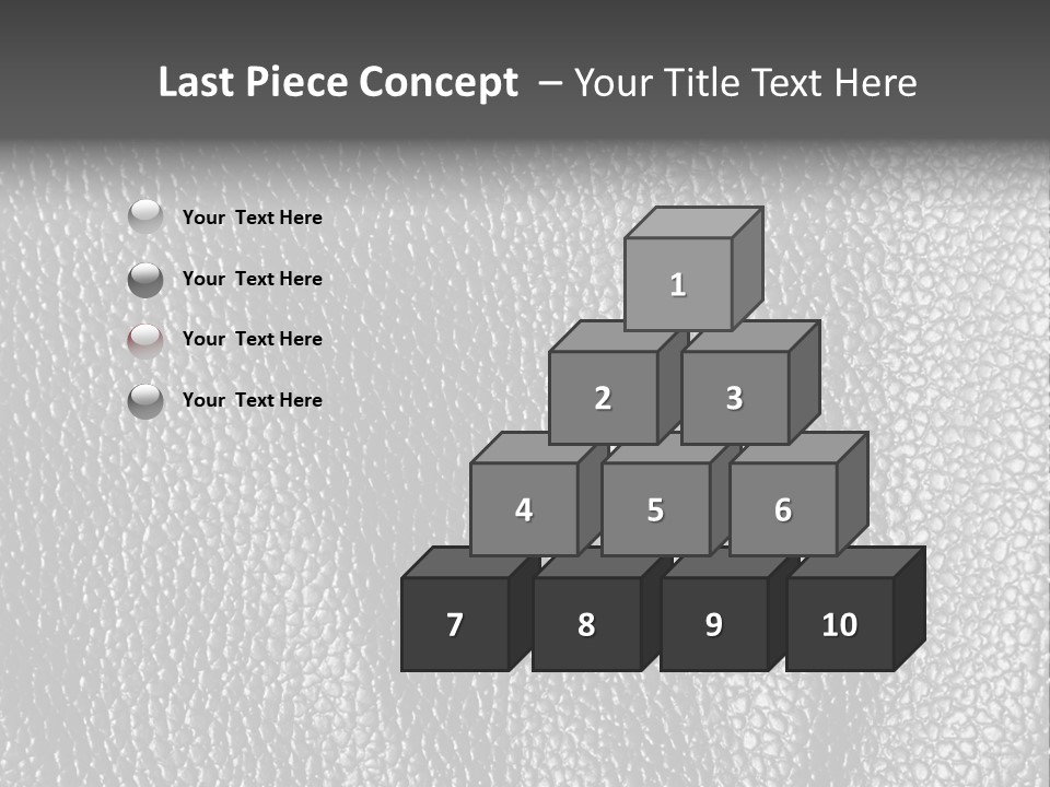 Crease Textured Cattle PowerPoint Template