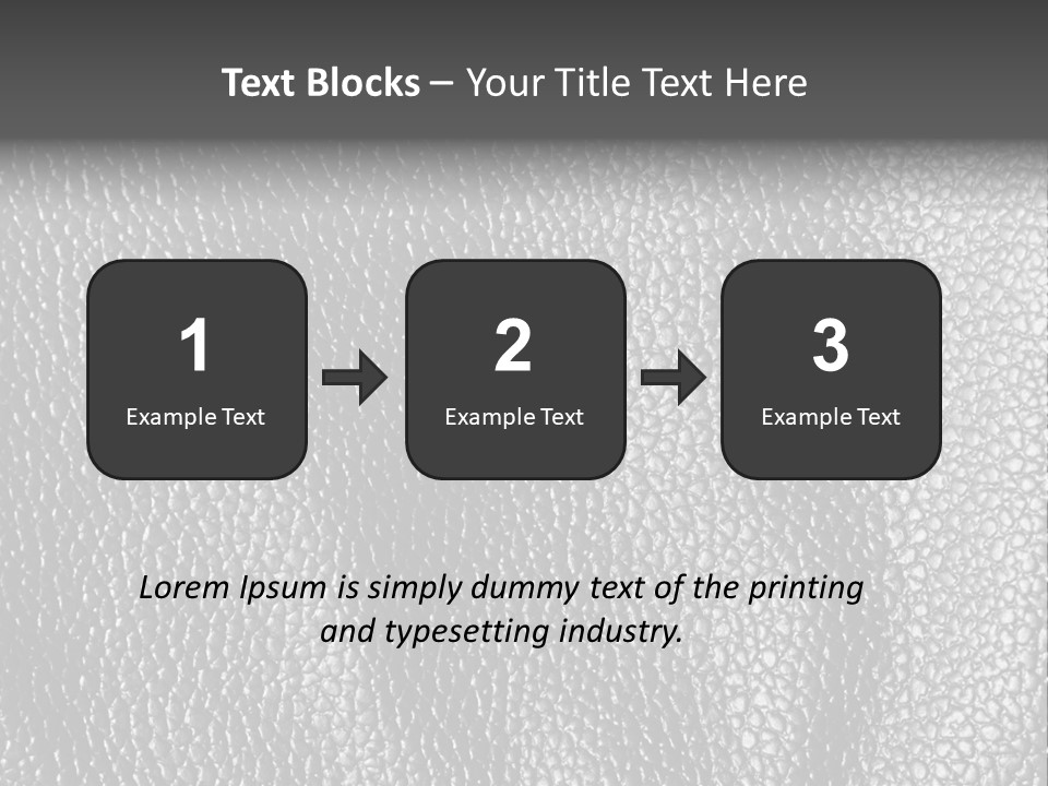 Crease Textured Cattle PowerPoint Template