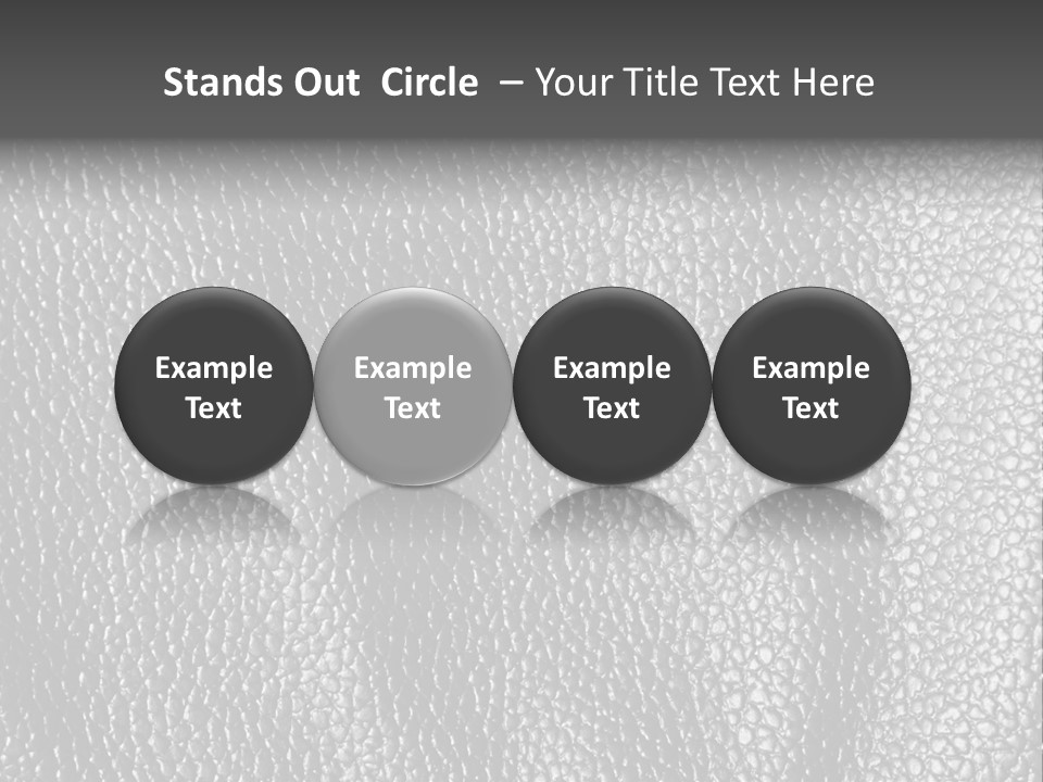 Crease Textured Cattle PowerPoint Template