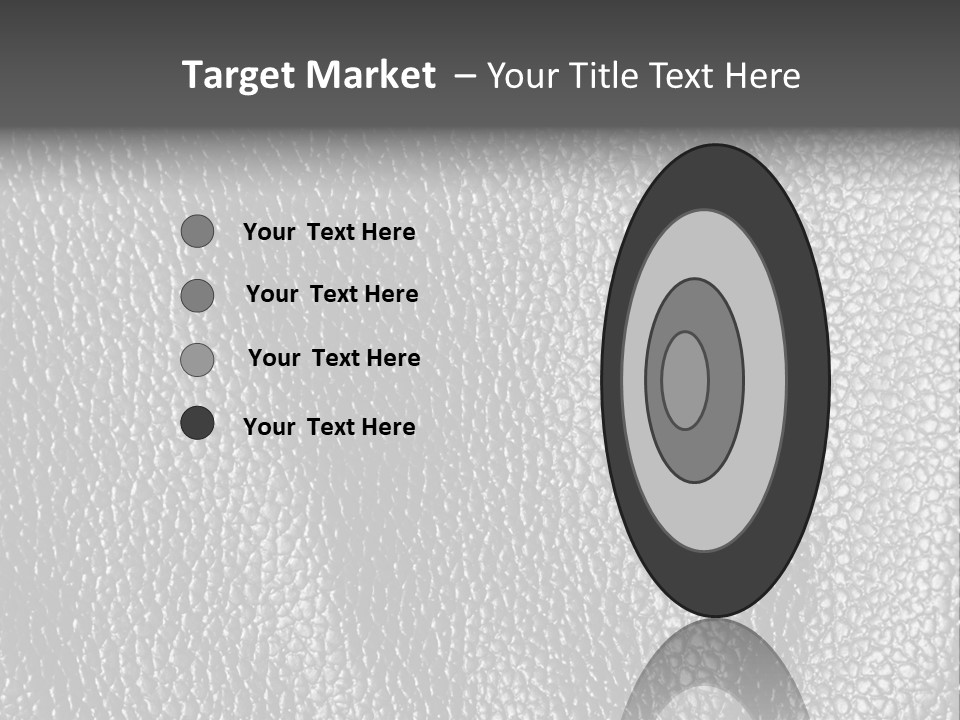 Crease Textured Cattle PowerPoint Template