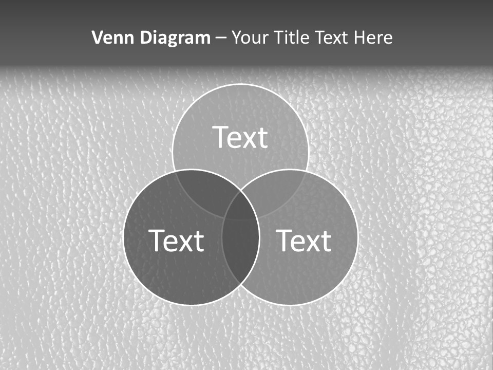 Crease Textured Cattle PowerPoint Template