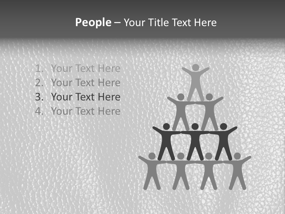 Crease Textured Cattle PowerPoint Template