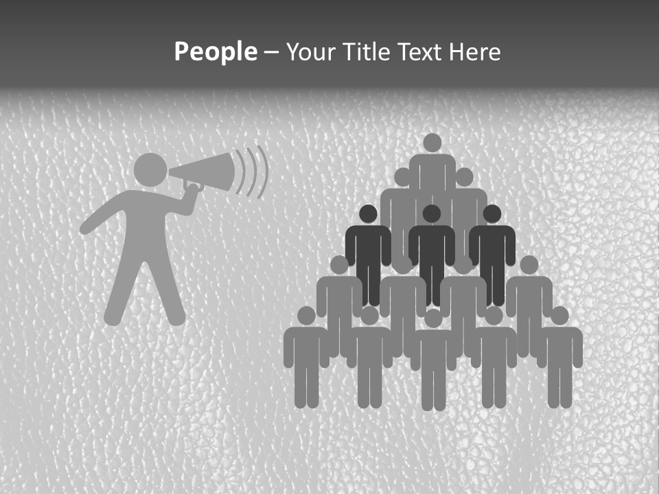 Crease Textured Cattle PowerPoint Template