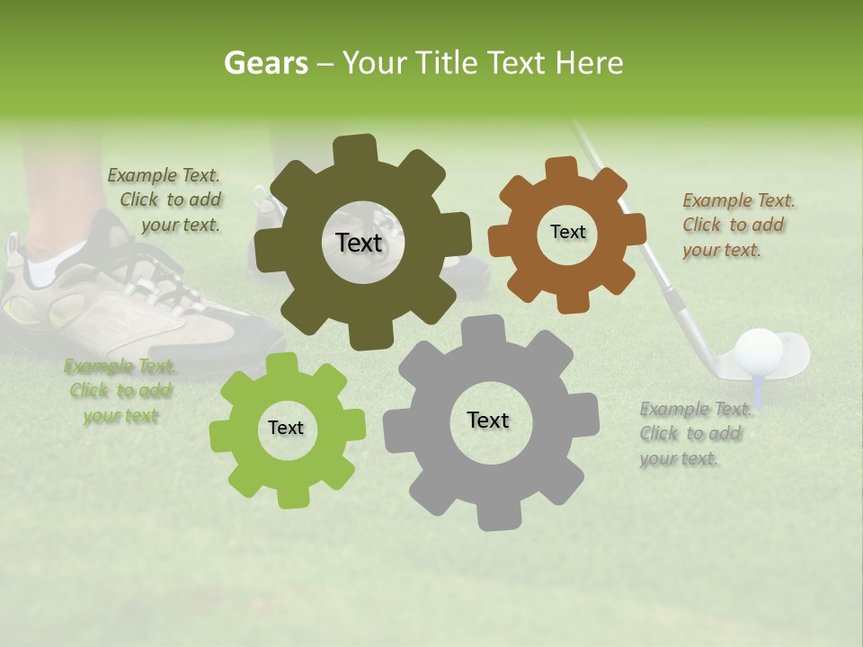 Profe Ional Company Teamwork PowerPoint Template