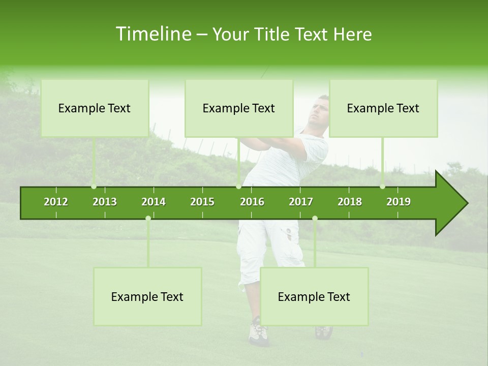 Golf Flyers Templates PowerPoint Template