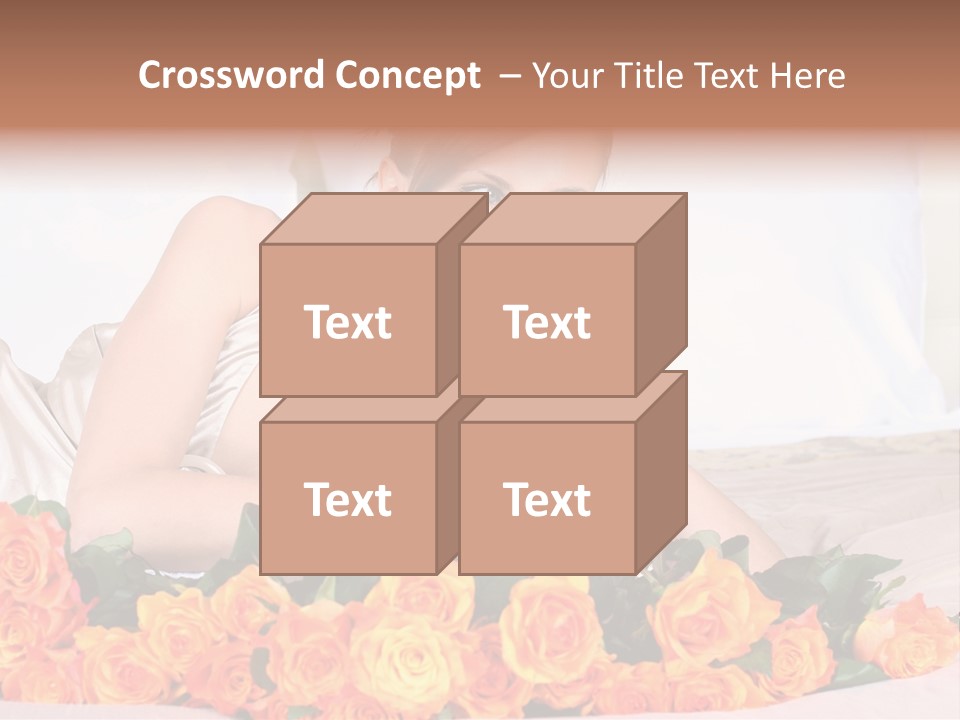 Posy Bunch Holiday PowerPoint Template