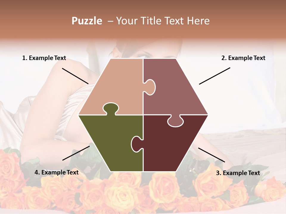 Posy Bunch Holiday PowerPoint Template