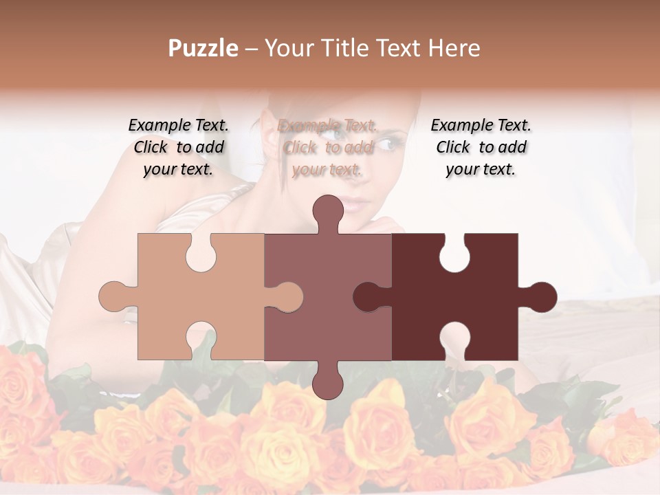 Posy Bunch Holiday PowerPoint Template