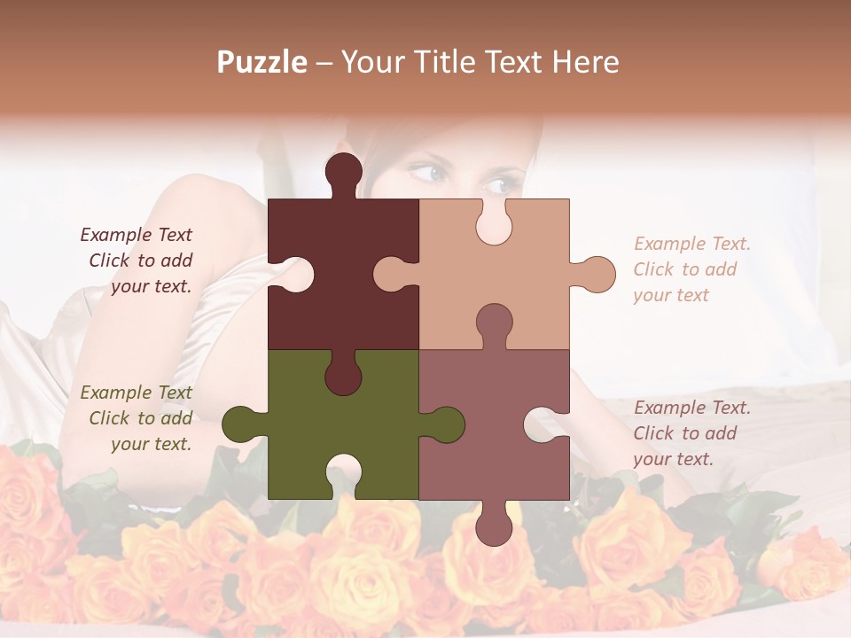 Posy Bunch Holiday PowerPoint Template