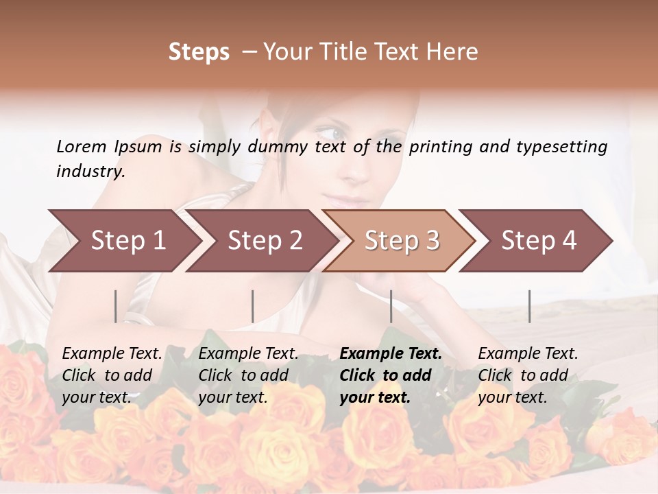 Posy Bunch Holiday PowerPoint Template