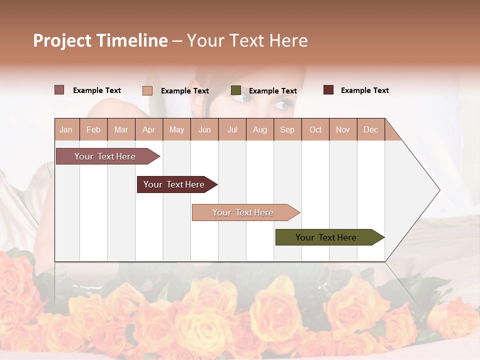 Posy Bunch Holiday PowerPoint Template