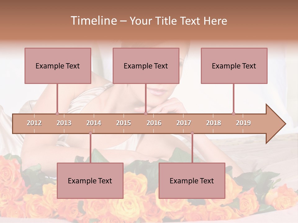 Posy Bunch Holiday PowerPoint Template