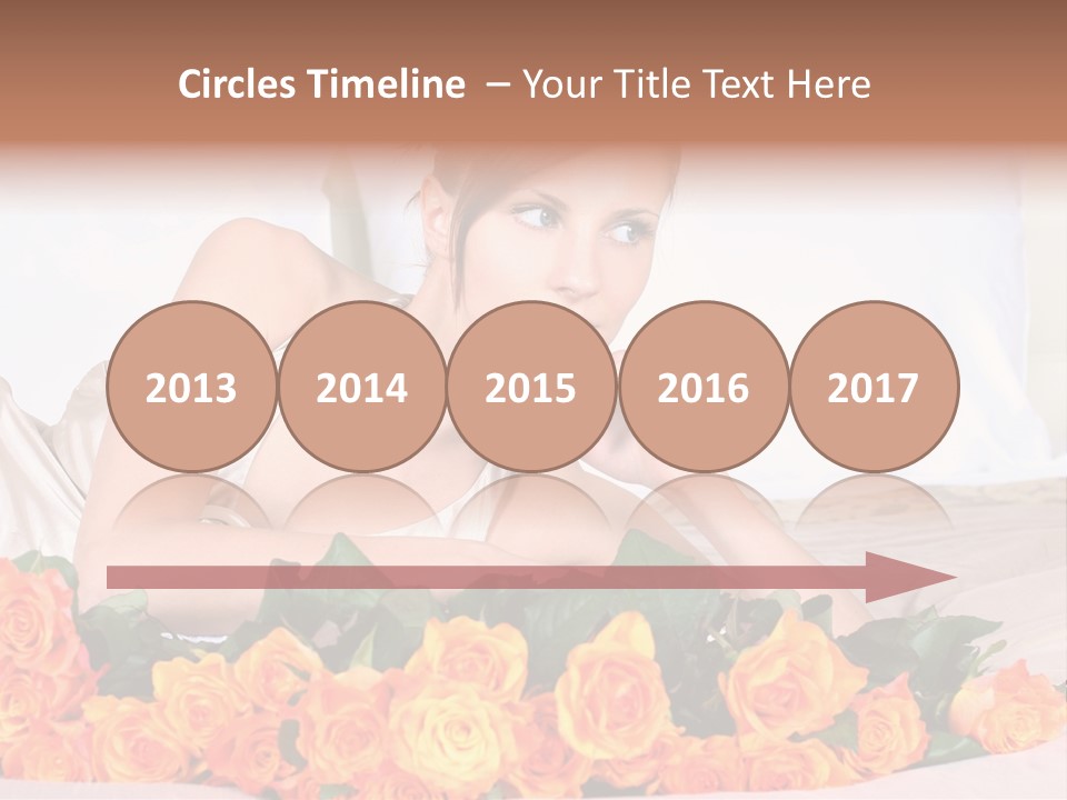 Posy Bunch Holiday PowerPoint Template