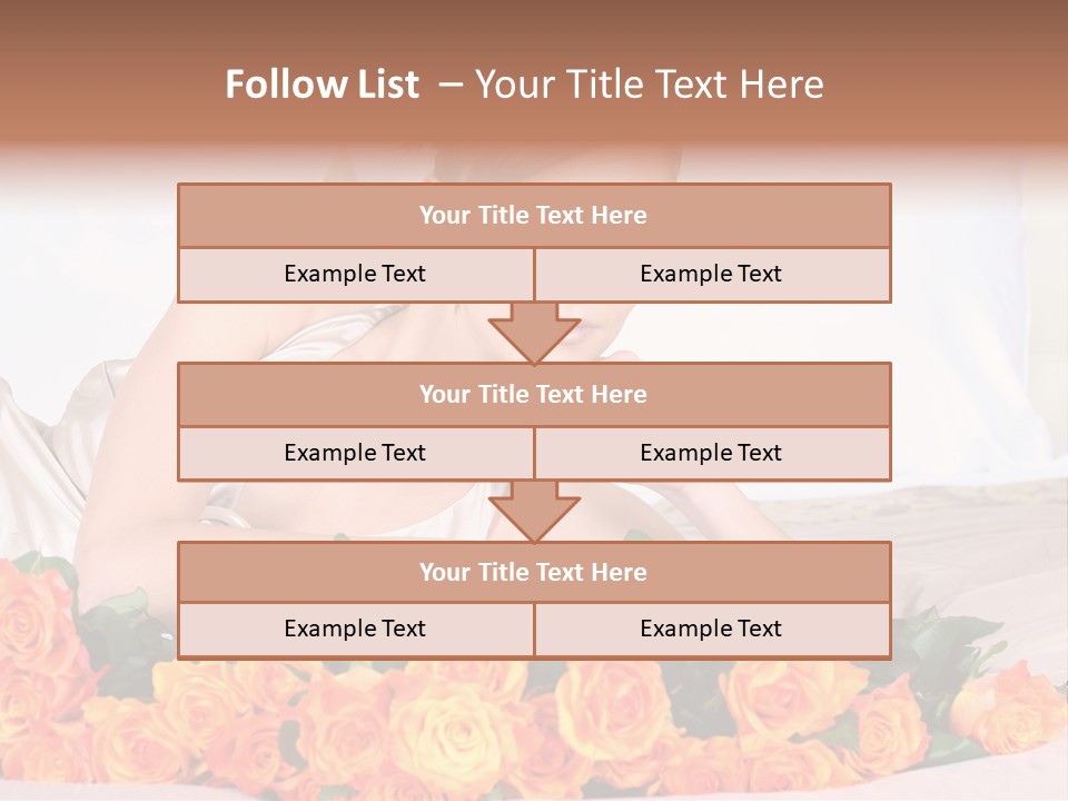 Posy Bunch Holiday PowerPoint Template