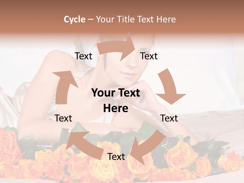 Posy Bunch Holiday PowerPoint Template