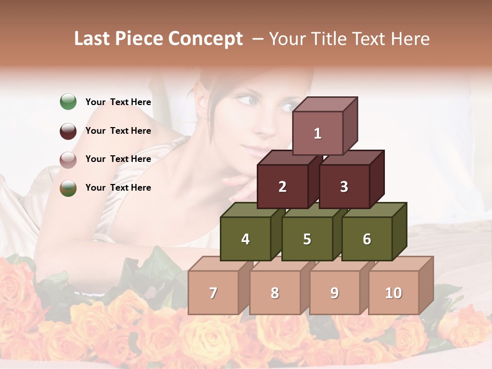 Posy Bunch Holiday PowerPoint Template