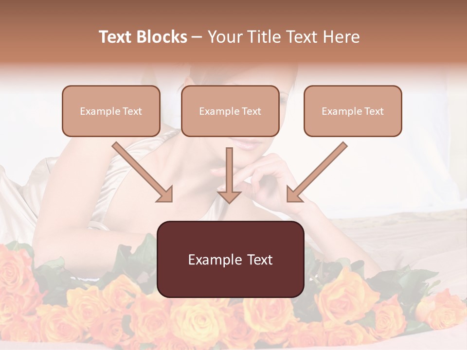 Posy Bunch Holiday PowerPoint Template