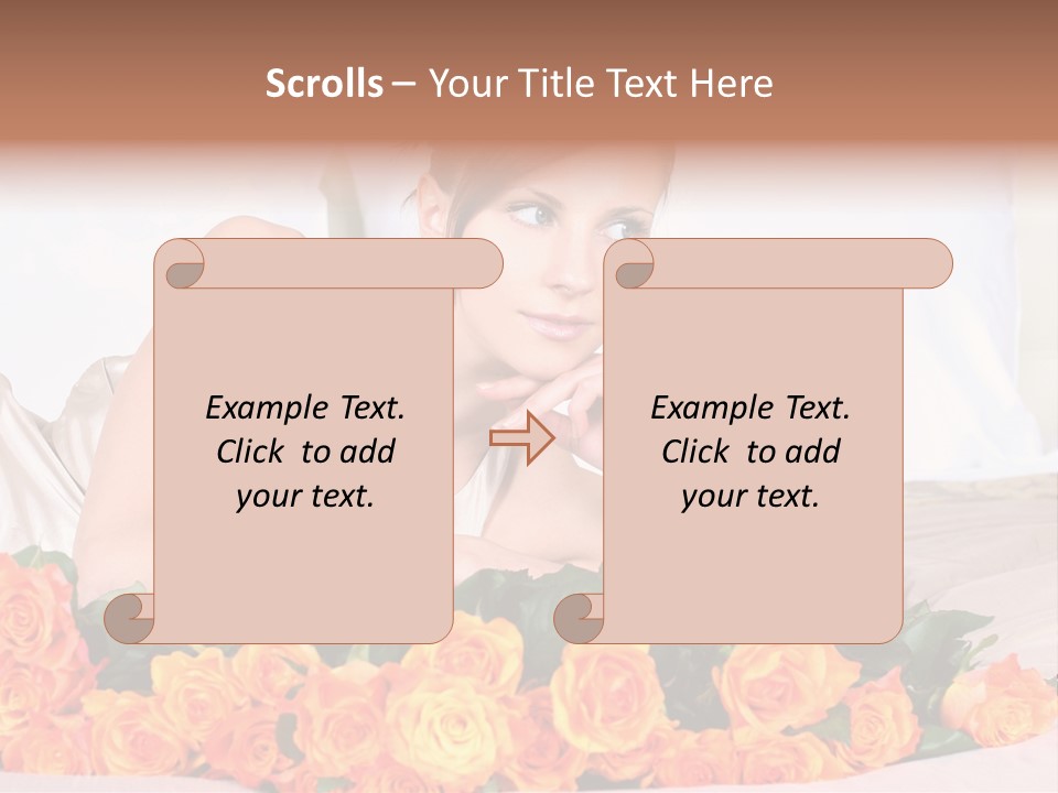 Posy Bunch Holiday PowerPoint Template