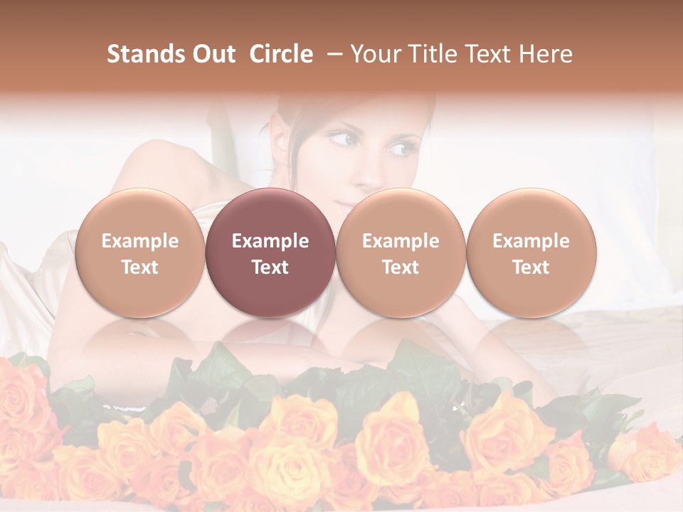 Posy Bunch Holiday PowerPoint Template