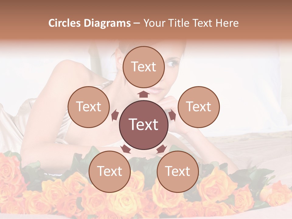 Posy Bunch Holiday PowerPoint Template