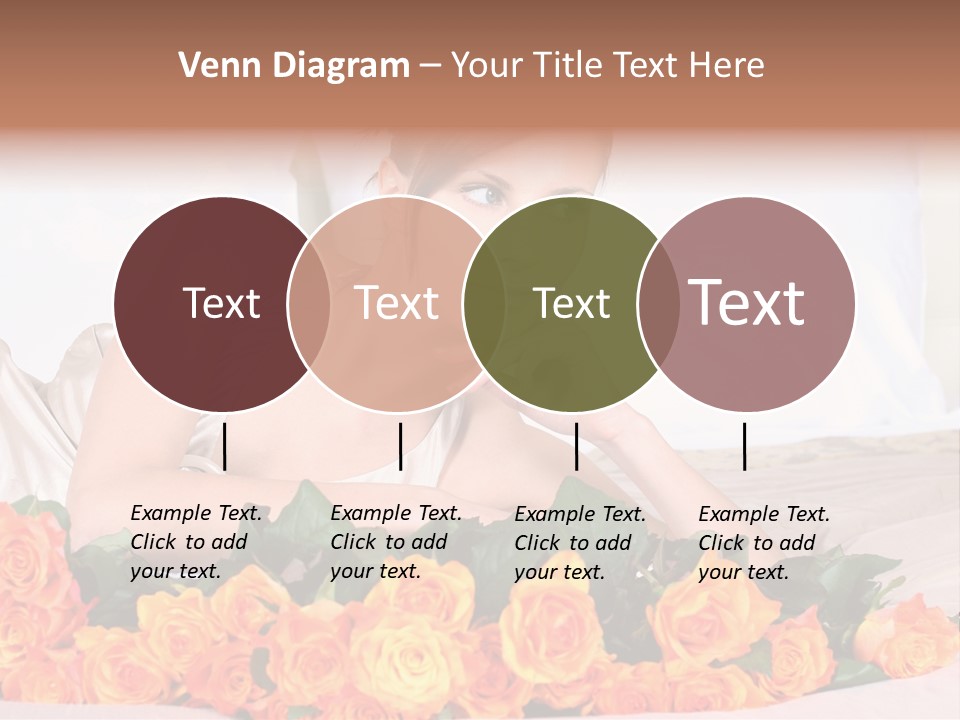 Posy Bunch Holiday PowerPoint Template