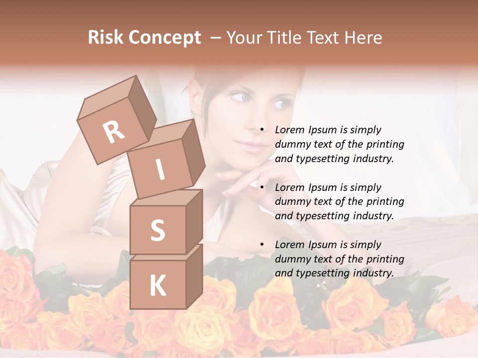 Posy Bunch Holiday PowerPoint Template