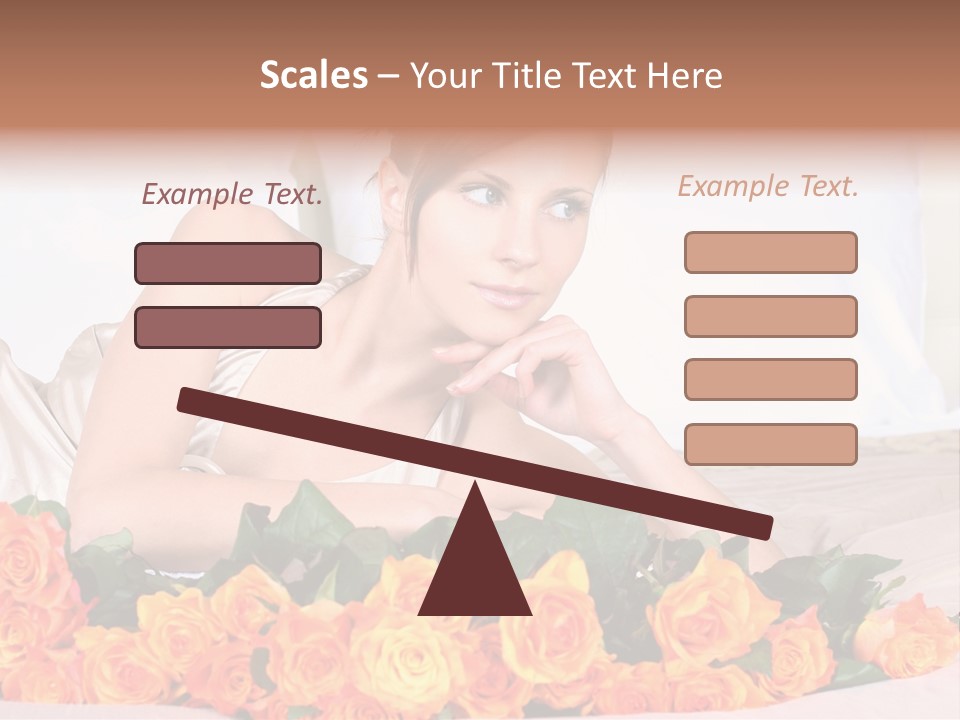 Posy Bunch Holiday PowerPoint Template