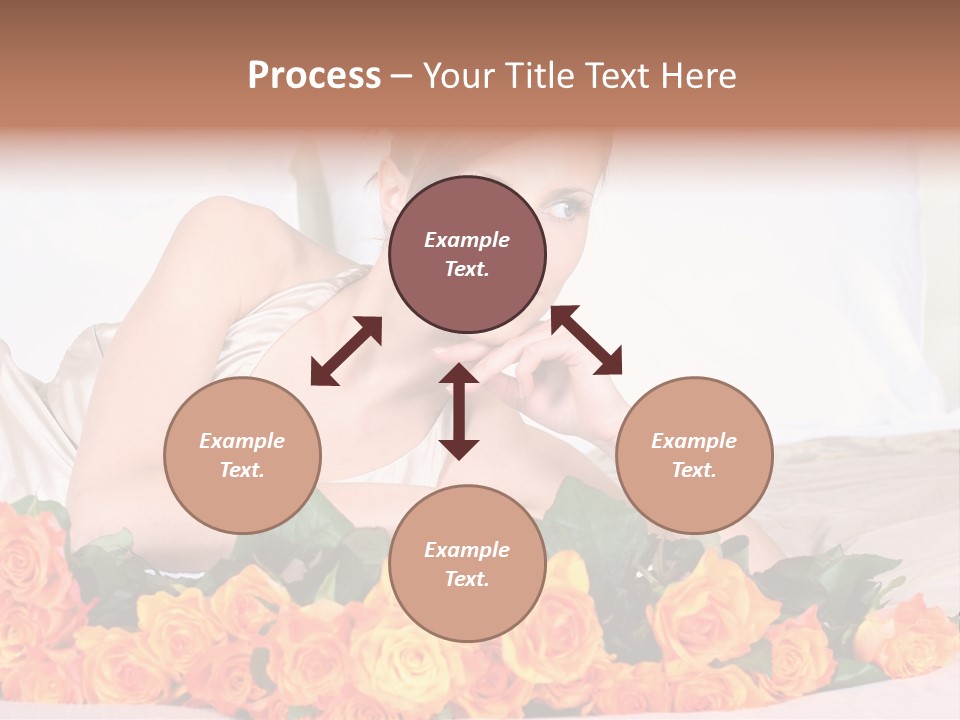 Posy Bunch Holiday PowerPoint Template