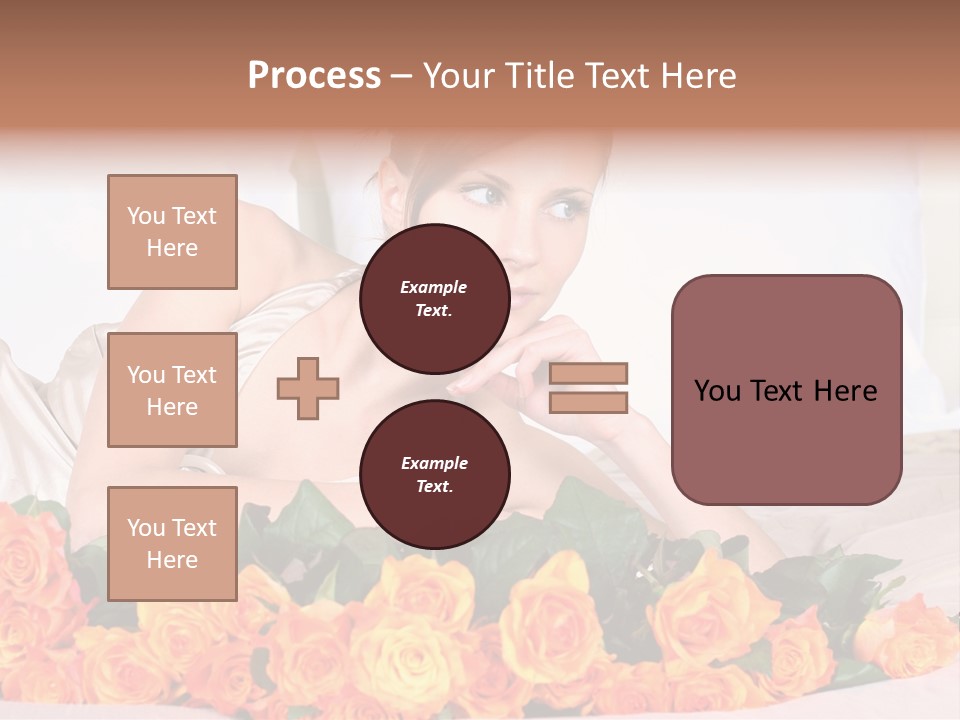 Posy Bunch Holiday PowerPoint Template