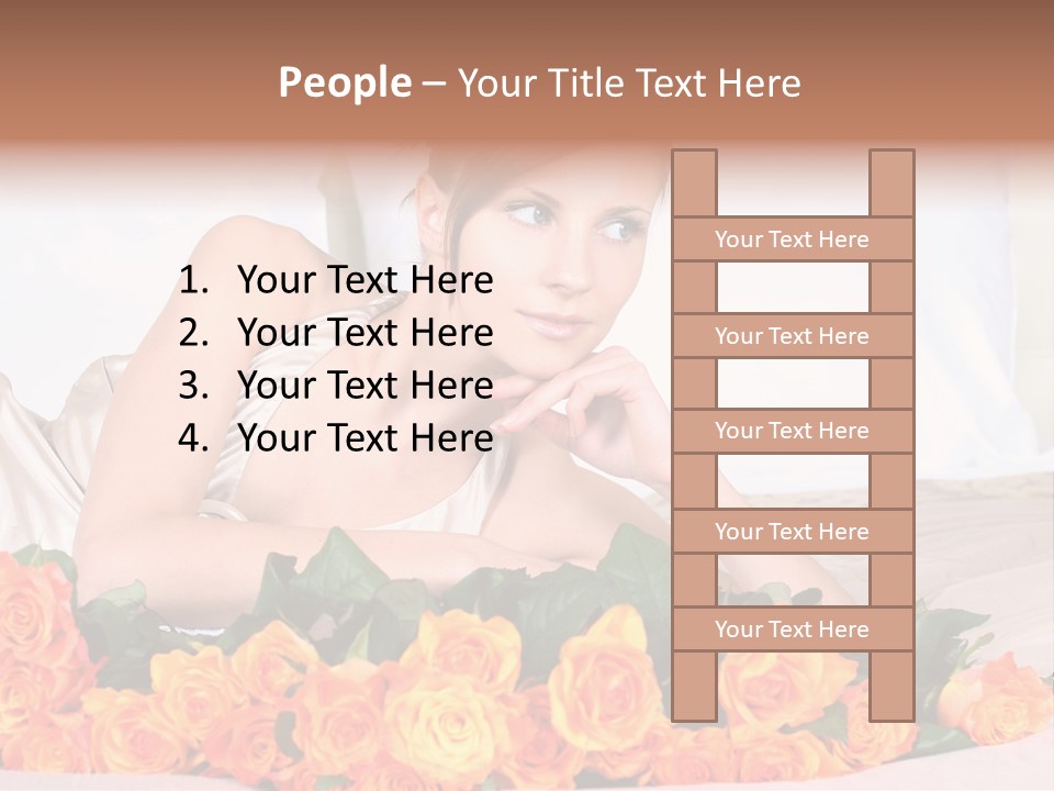 Posy Bunch Holiday PowerPoint Template