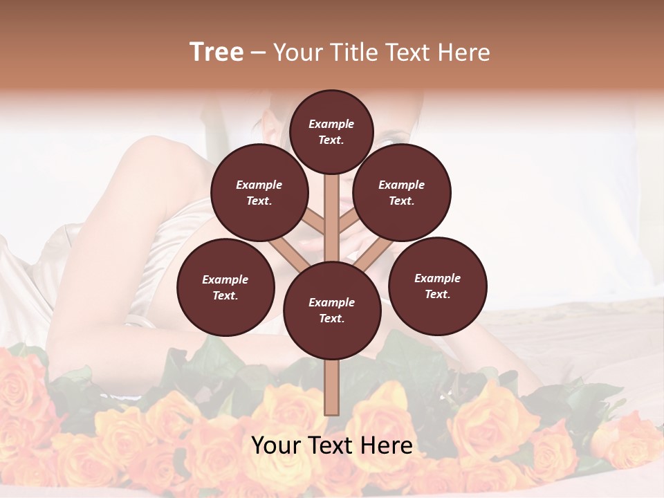 Posy Bunch Holiday PowerPoint Template