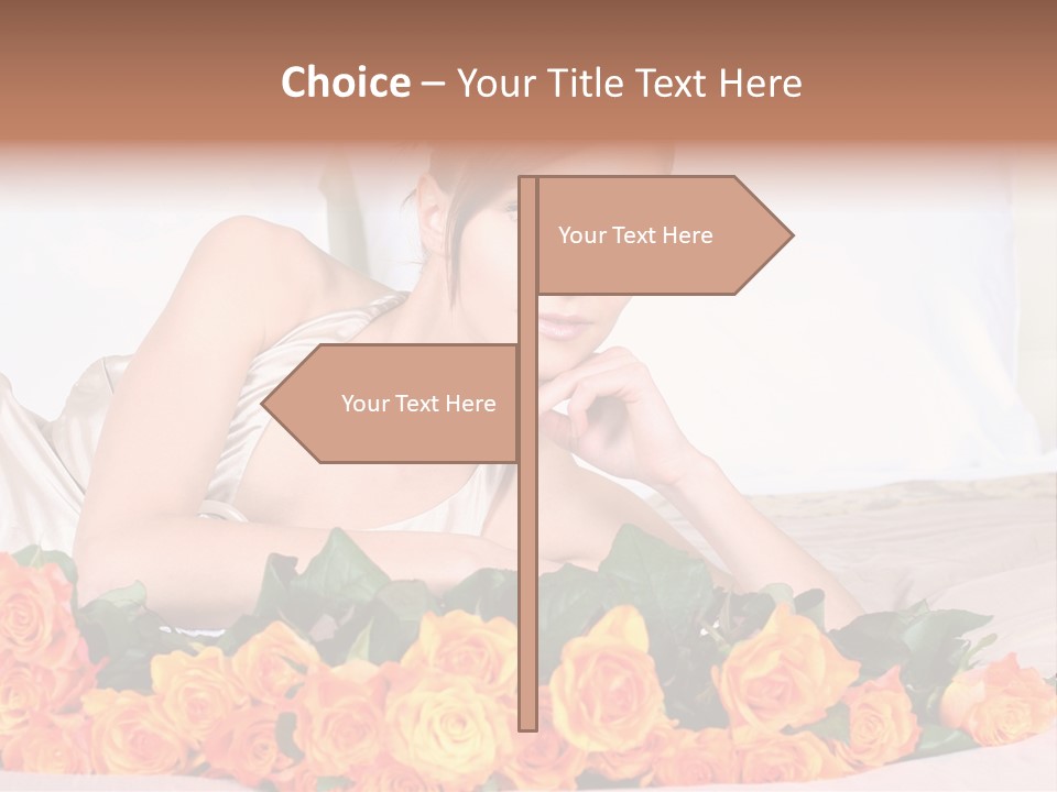 Posy Bunch Holiday PowerPoint Template